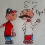 Papa Louie and Roy by FraKow49