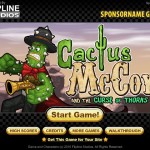 Cactus McCoy Title Screen