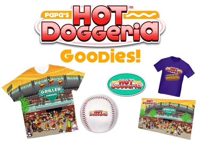 Flipline Studios - Papa's Hot Doggeria To Go for phones:   Papa's Hot Doggeria HD  for tablets