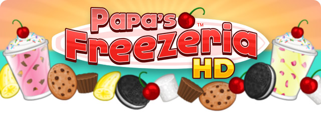 papa's freezeria 3d in 2023  Game design, Papa, Illustration