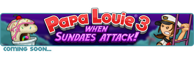 Papa Louie 3 : When Sundaes Attack - Attires of Penny!