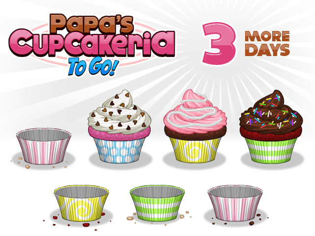 Papa's Cupcakeria HD: Day 5 & Day 6 
