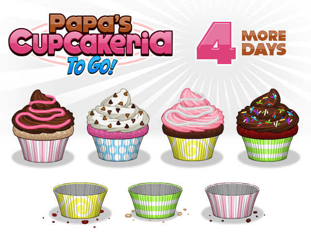 Papa's Cupcakeria To Go! [Day 108] 