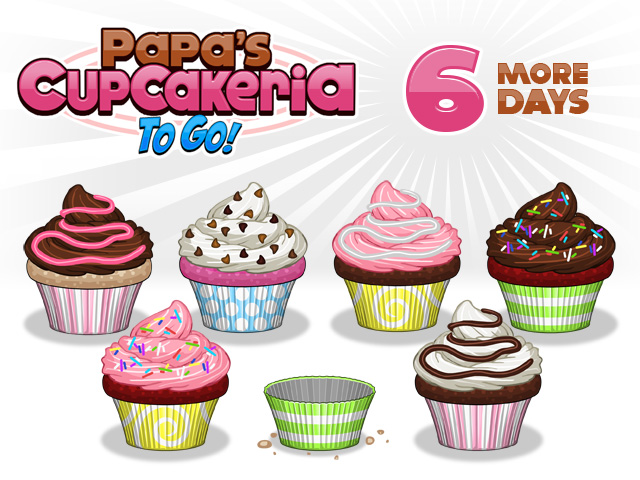 Papa's Cupcakeria To Go! - Day 100 