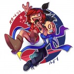 Scarlett_and_Rudy_by_MysteryMannie