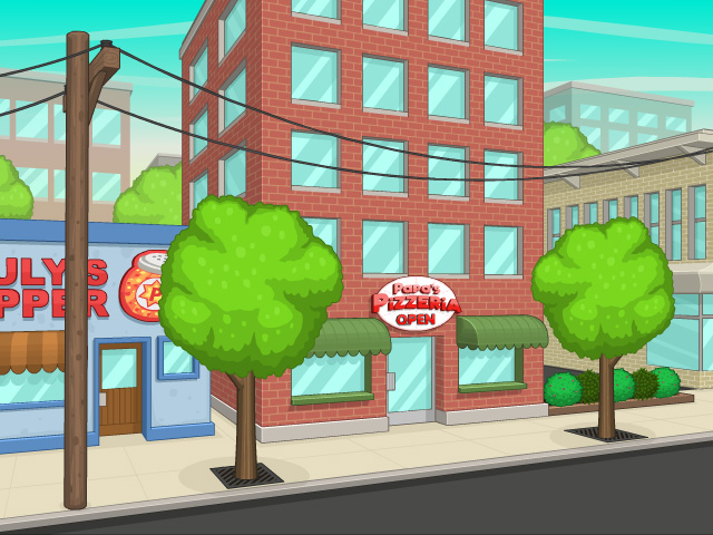 The Spriters Resource - Full Sheet View - Papa's Pizzeria To Go! - Papa  Louie