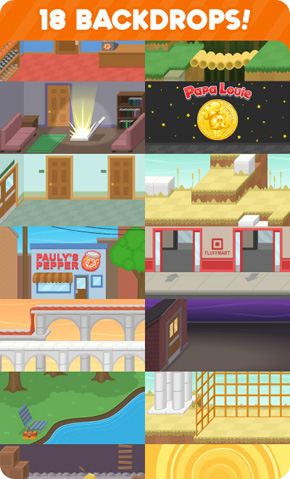 Flipline Studios on X: Papa Louie Pals: NEW UPDATE!!! ---Includes all sorts of new freebies ---Featuring the Hot Doggeria Customer Pack! --- / X