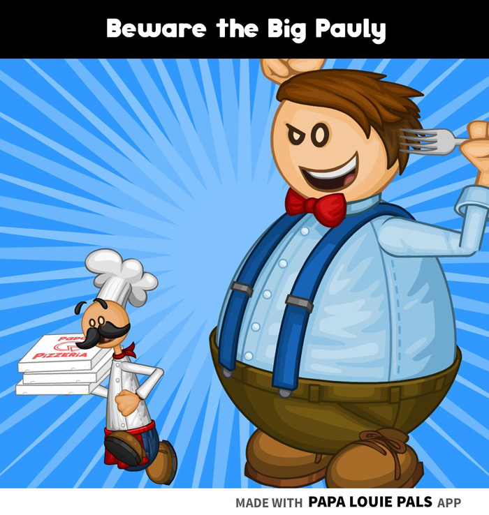 Me in Papa Louie: WPA Papa's Pizzeria by AlexYT2 on DeviantArt