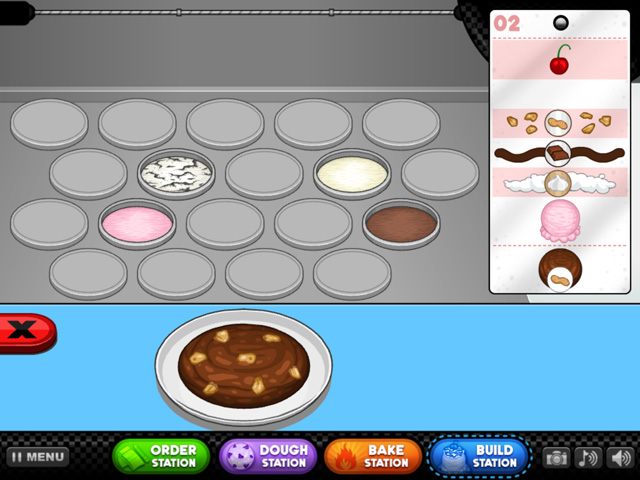 Flipline needs to fix this issue. Whenever you scoop ice cream in Papa's  Scooperia To Go, it comes out slightly off center so you have to aim a  little to the right. 