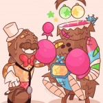 Luau_LePunch_and_Rocky_by_763Lilypadpandaowl