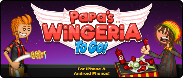 Papa's Wingeria To Go! by Flipline Studios