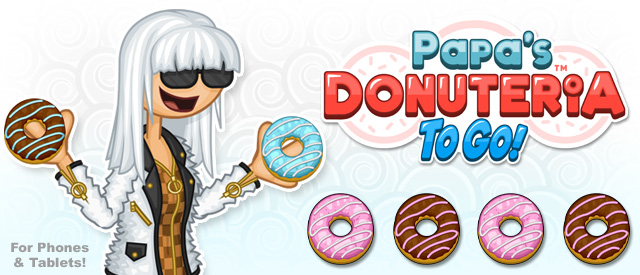 Papa's Donuteria To Go Gameplay 