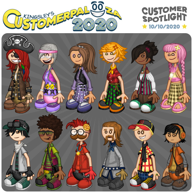 Here are all of my Custom Chefs and drivers for the papa louie games  Warning: these are not entering Kingsley's Customerpalooza as they are for  my private use only : r/flipline