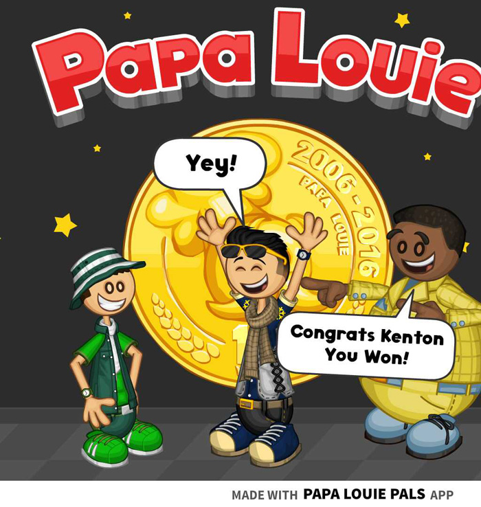 papa louie 3 all customers, josemiguel8