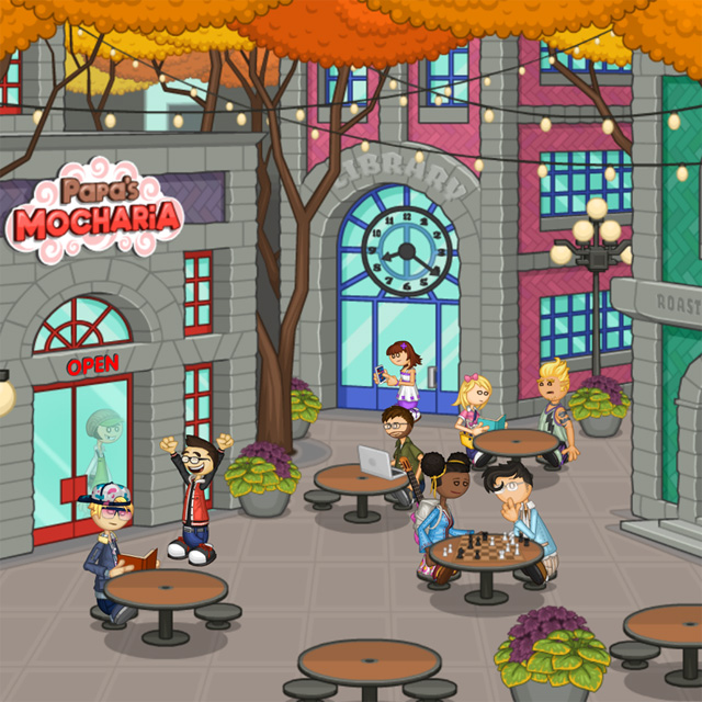 Papa's Mocharia, Free Flash Game