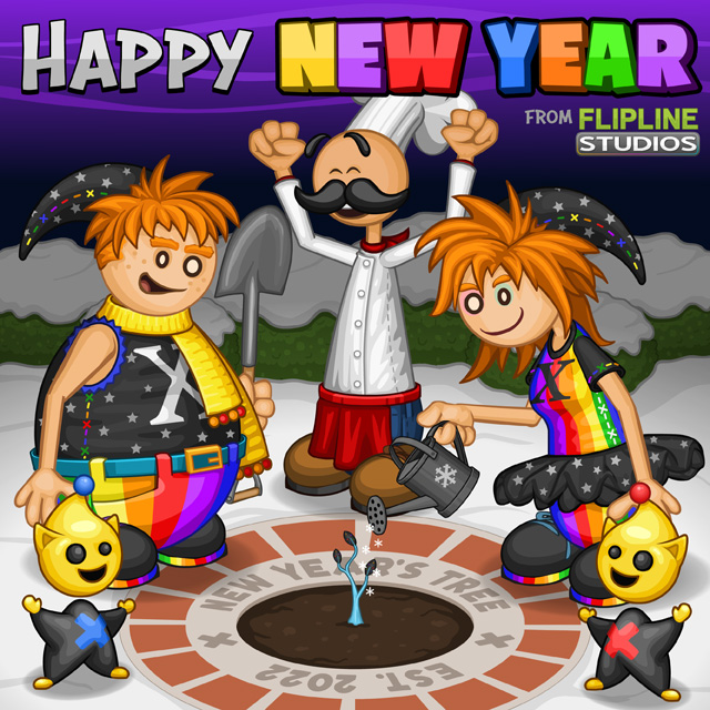 Papa's Louie Pals - Happy New Year in 2023! 
