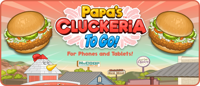 Gameplay] O NOVO JOGO DA FRANQUIA PAPA'S (cluckeria to go)  (REPOSTADO)(POSTAGEM OFICIAL 27/02/2022) 