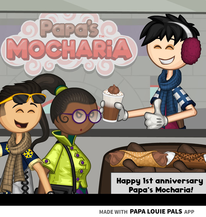 Papa Louie Pals: Mocharia Update is - Flipline Studios