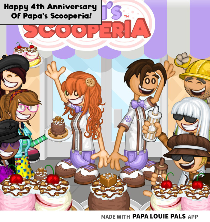 Papa's Scooperia for PC, Tablets, and Phones! « Preview « Flipline Studios  Blog