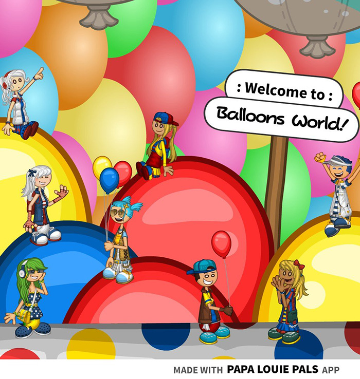 Papa Louie World – Play And Explore !