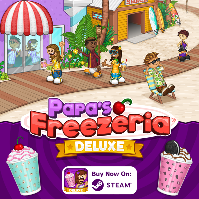 Papa's Freezeria Papa's Game 