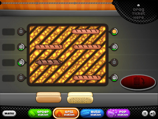 PAPA'S HOT DOGGERIA jogo online no