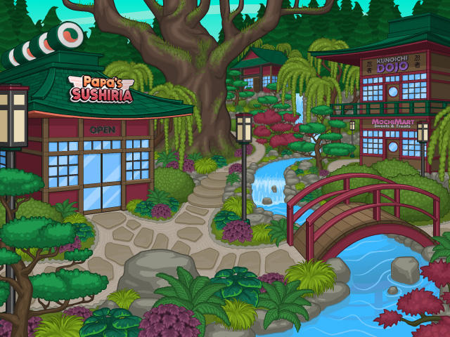 Papa's Sushiria, Free Flash Game